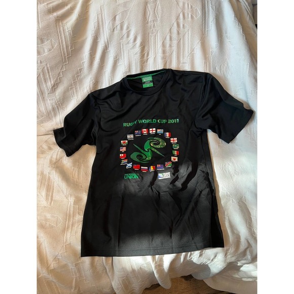 Rugby Originals Rugby World Cup 2011 Dri Fit Type Shirt Mens S/M - Picture 1 of 3